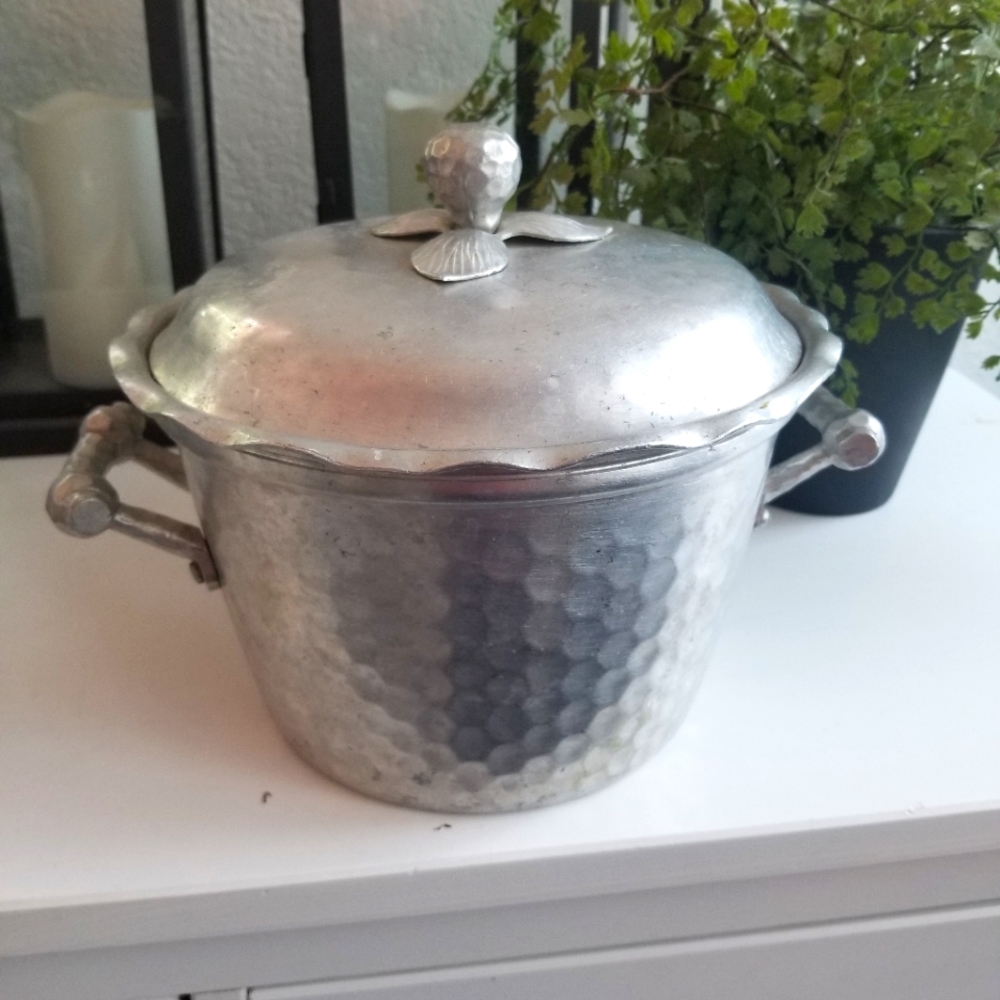 Vintage Hammered Everlast Ice Bucket